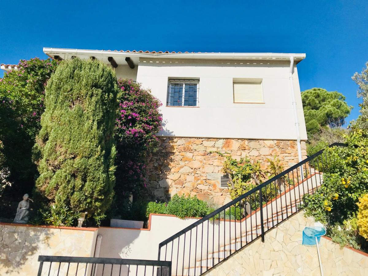 Mediterranean Villa Investingspain Sea View And Pool Lloret de Mar Ngoại thất bức ảnh